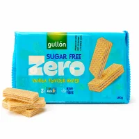 Вафлі ванільні без цукру веганські Gullon 180 г