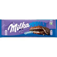 Шоколад з печивом орео Milka 300г