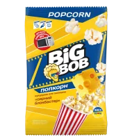 Попкорн зі смаком сиру  Big Bob 80 г