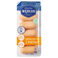 Сердельки з індика без глютену Wedlin 300 г