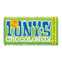 Шоколад чорний з мигдалем і морською сіллю Tonys 180 г