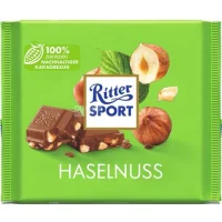 Шоколад молочний з горіхом Ritter Sport 100 г