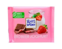 Шоколад молочний з полуничним йогуртом Ritter Sport 100 г