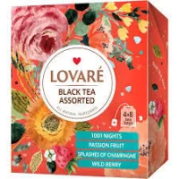 Чай чорний асорті Lovare 32х2 г