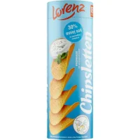 Чипси зі смаком сметана і зелень Chipsletten Lorenz 100 г