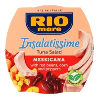 Салат з тунцем мексиканський з червоною фасолею, кукурудзою і паприкою Rio mare 160 г