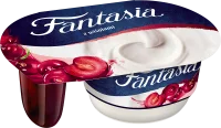 Йогурт з вишневим джемом Fantasia 100 г