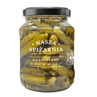 Корнішони з медом Nasza Spizarnia 350 г