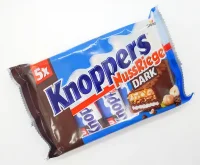 Батончики Knoppers Nuss Riegel Dark 200 г