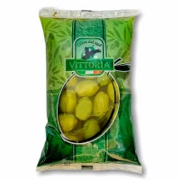 Оливки гіганти з кісточкою в пакеті Vittoria 850 г