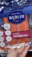 Нарізка салямі Пепероні Wedlin 100 г