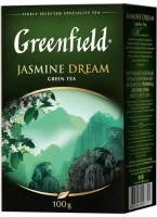 Чай зелений листовий з ароматом жасмину Greenfield 100 г