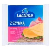Сир плавлений з шинкою Lactima 130 г