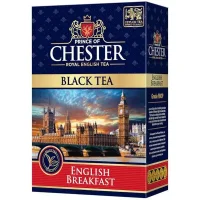 Чай чорний англійський сніданок Chester 80 г