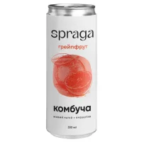 Комбуча грейфрут Spraga 330 мл