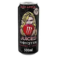 Енергетичний напій зі смаком поганого яблука Monster 500 мл