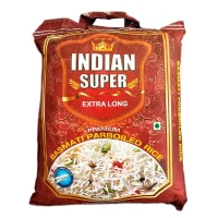 Рис індійський пропарений басматі Indian Super 1 кг